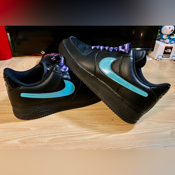 Nike Air Force 1 low changeable swoosh ( custom ) - Picture 3 of 12
